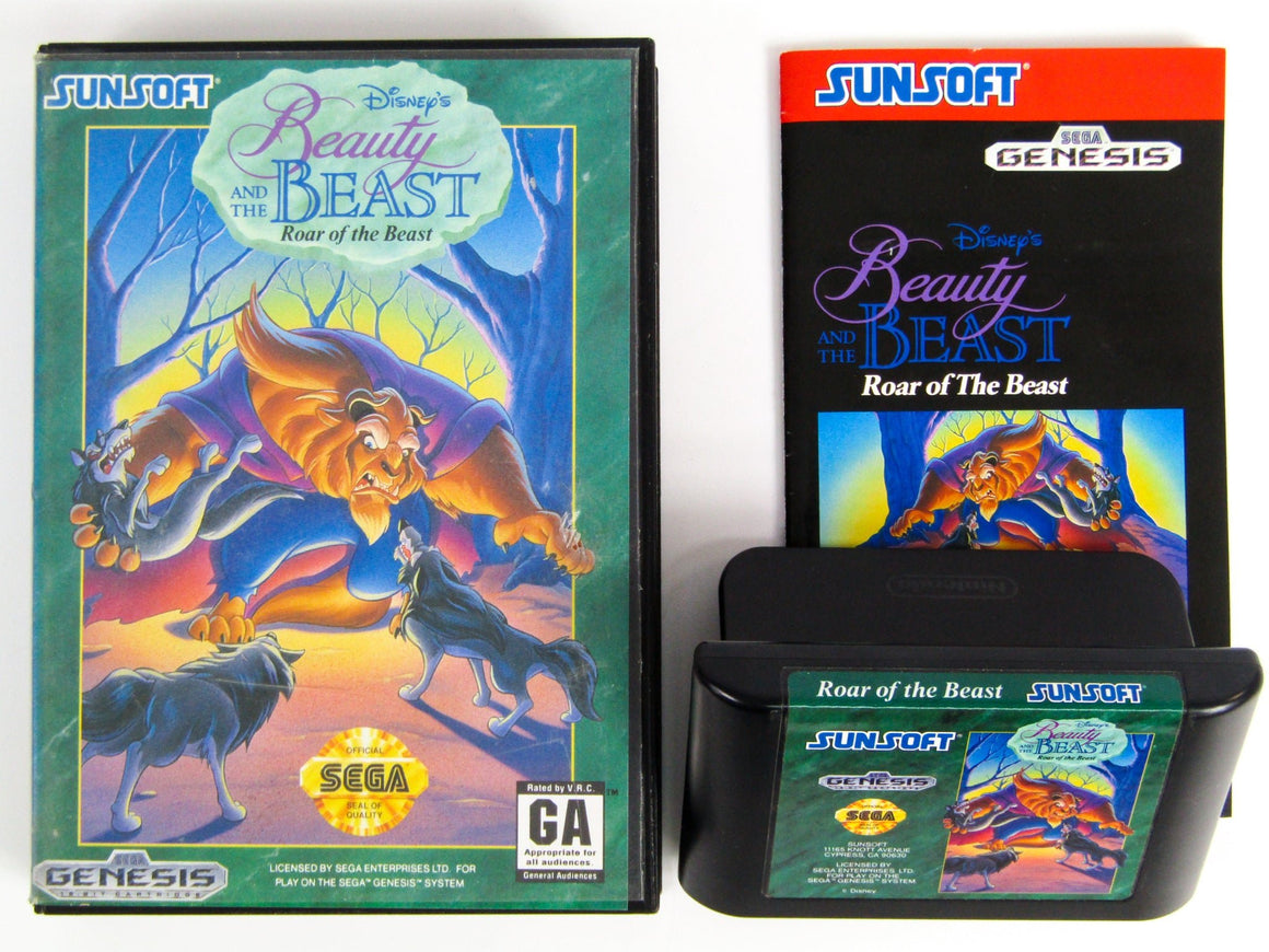 Beauty And The Beast: Roar Of The Beast (Sega Genesis) – RetroMTL