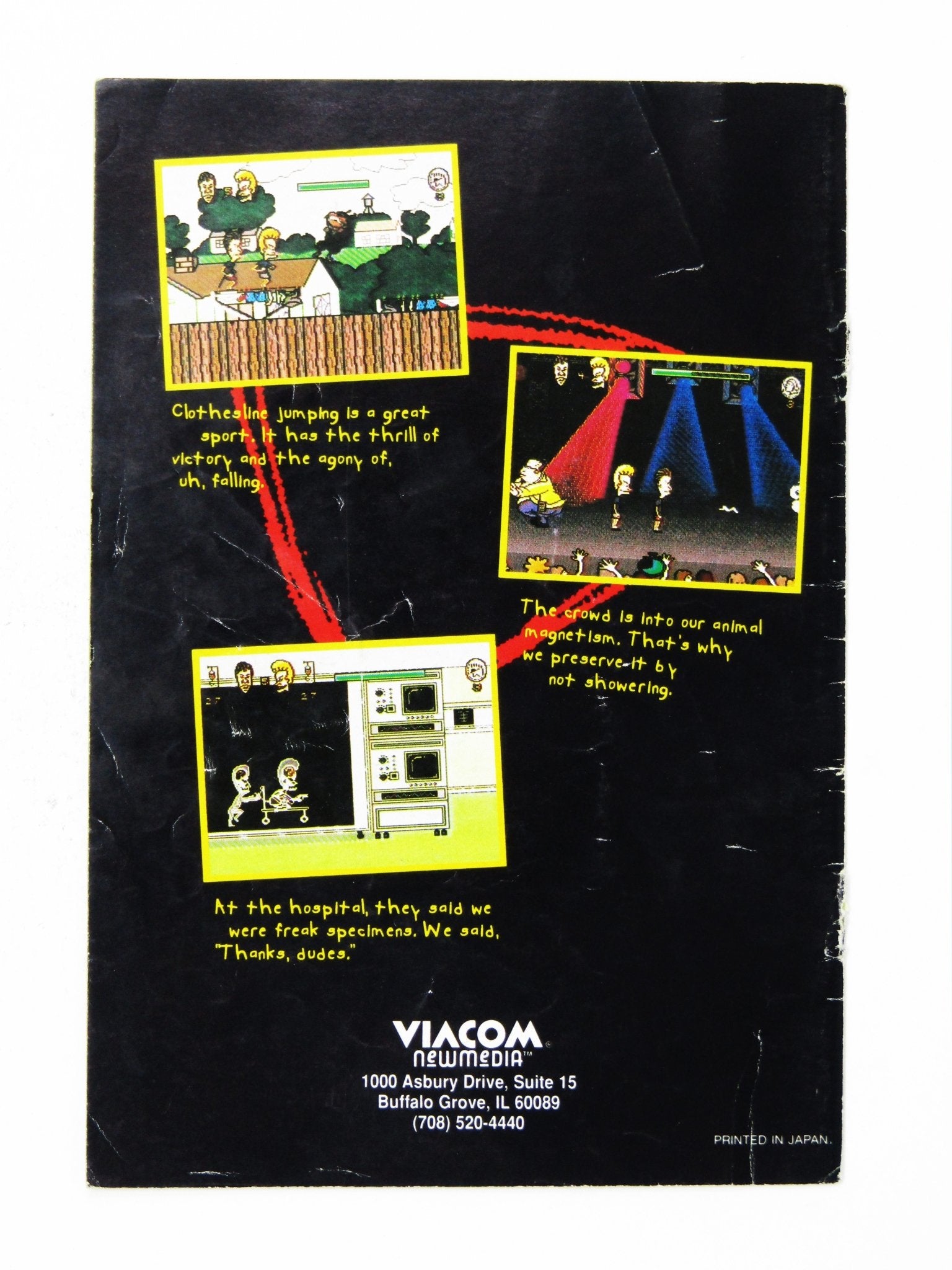 Beavis And Butthead [Manual] (Super Nintendo / SNES) - RetroMTL