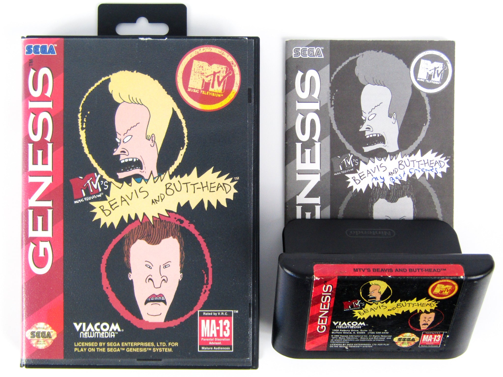 Beavis and Butthead (Sega Genesis) - RetroMTL