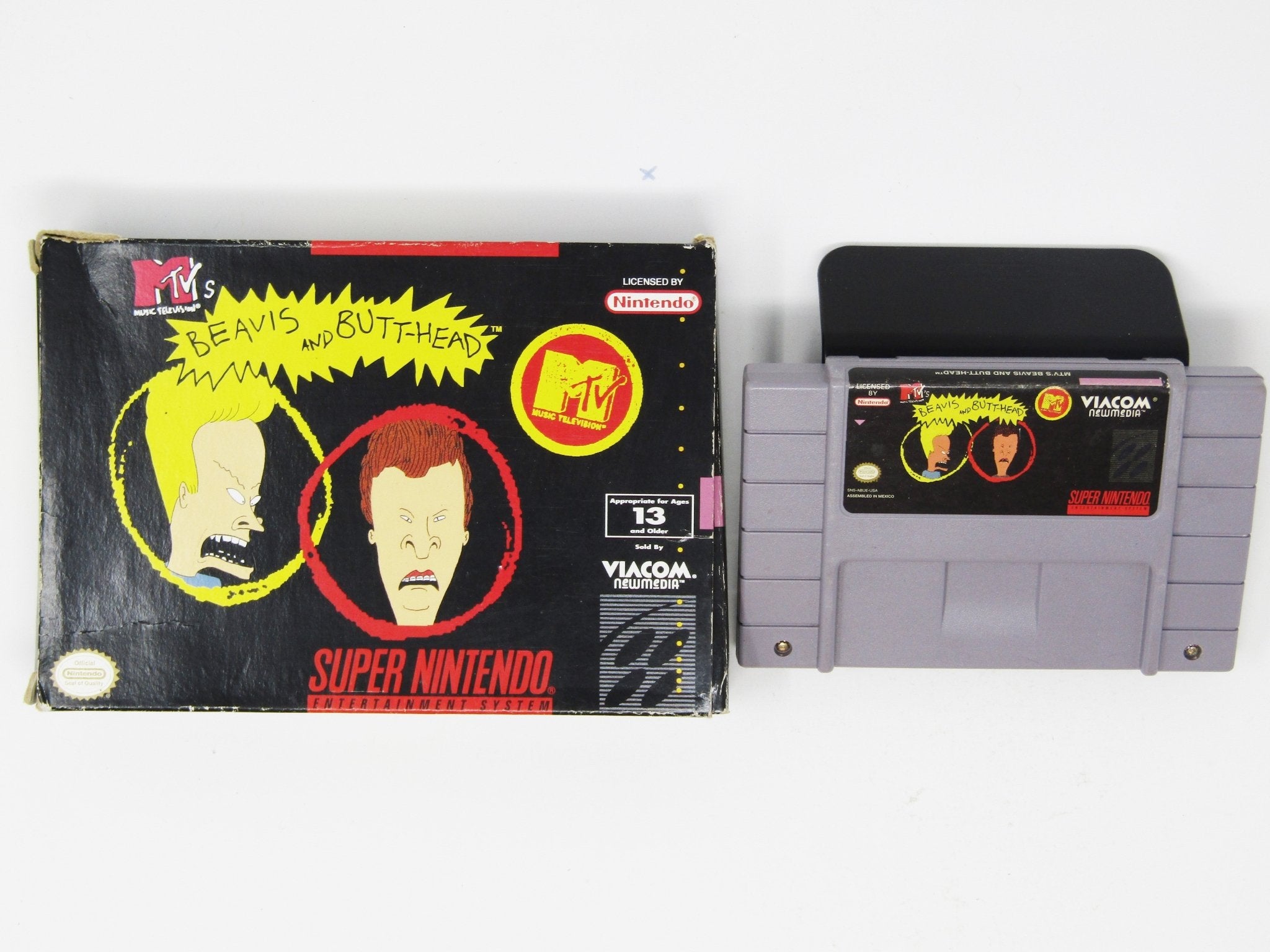 Beavis and Butthead (Super Nintendo / SNES) - RetroMTL