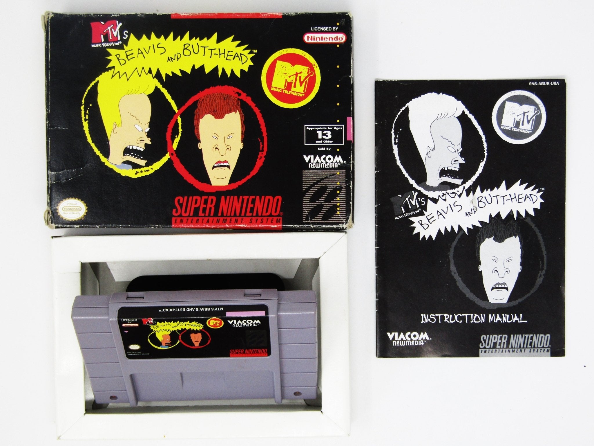 Beavis and Butthead (Super Nintendo / SNES) - RetroMTL