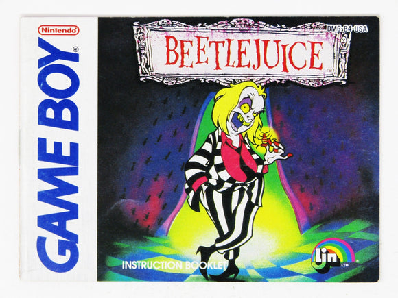 Beetlejuice [Manual] (Game Boy) - RetroMTL