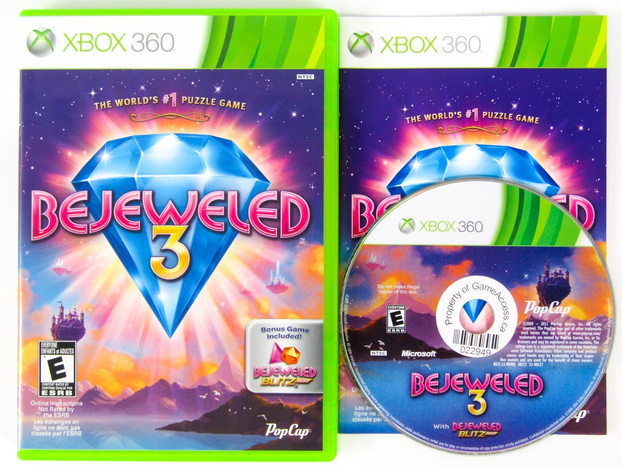 Bejeweled 3 (Xbox 360) - RetroMTL