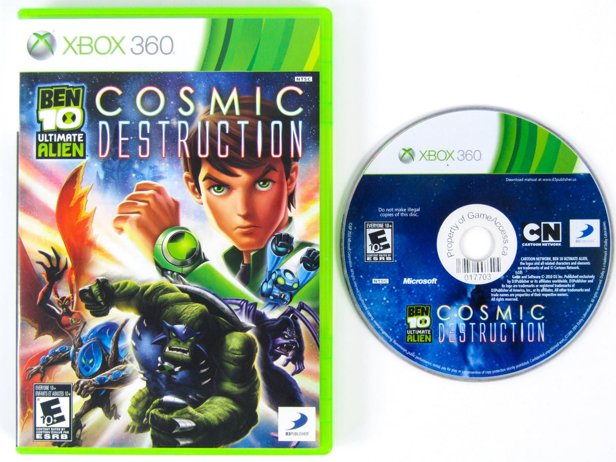 Ben 10: Ultimate Alien Cosmic Destruction (Xbox 360) – Retro MTL