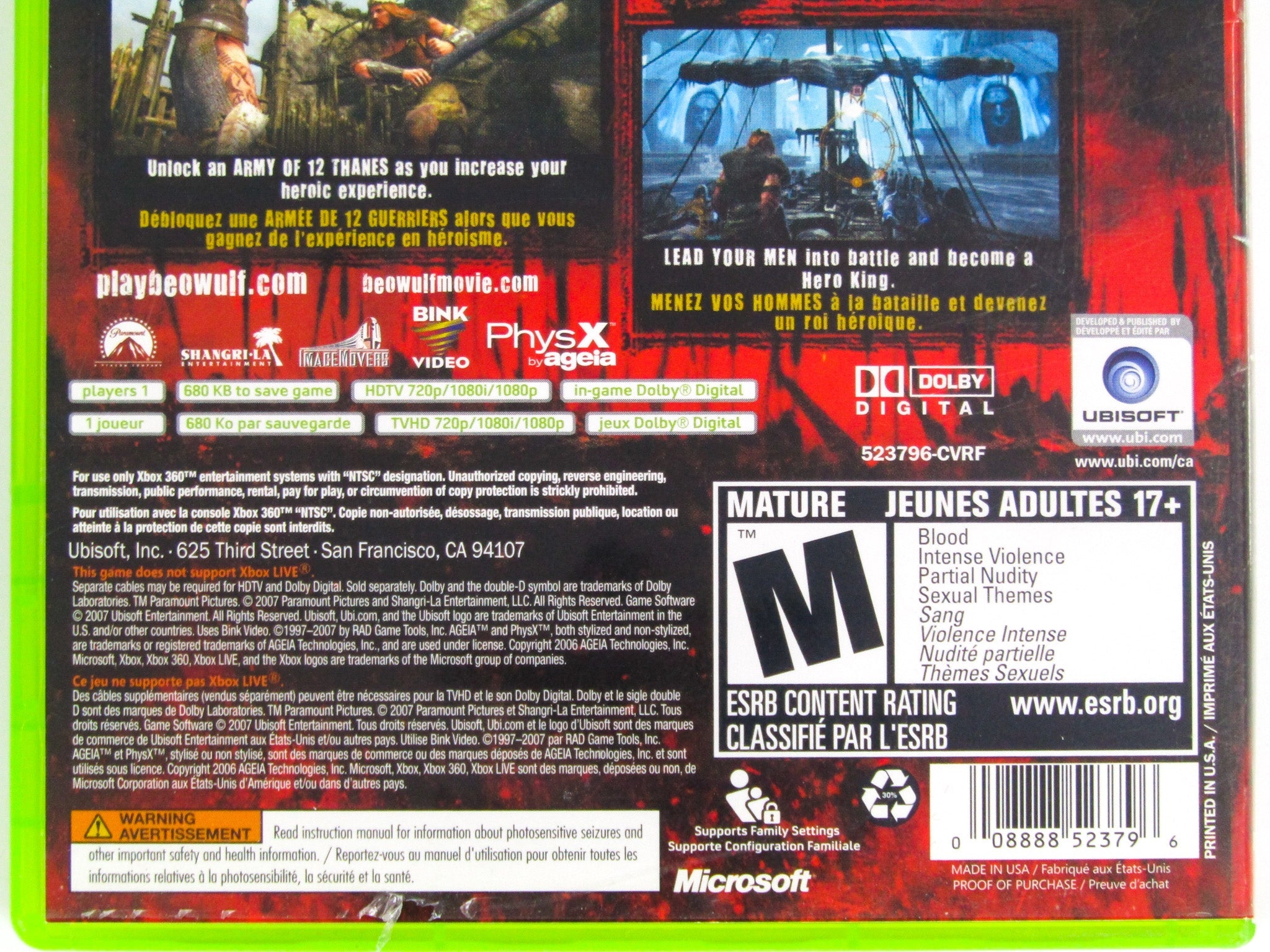 Beowulf The Game (Xbox 360) - RetroMTL