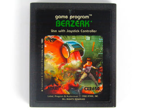 Berzerk [Picture Label] (Atari 2600) - RetroMTL