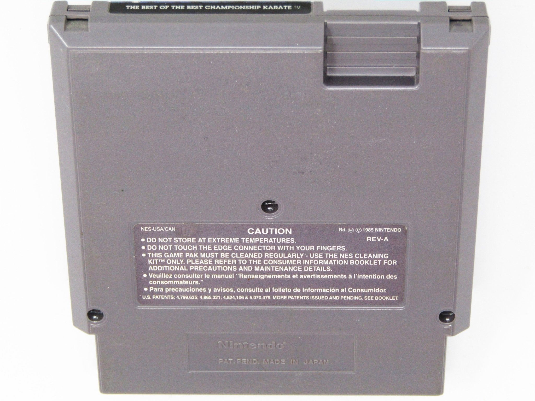 Best Of The Best Championship Karate (Nintendo / NES) - RetroMTL