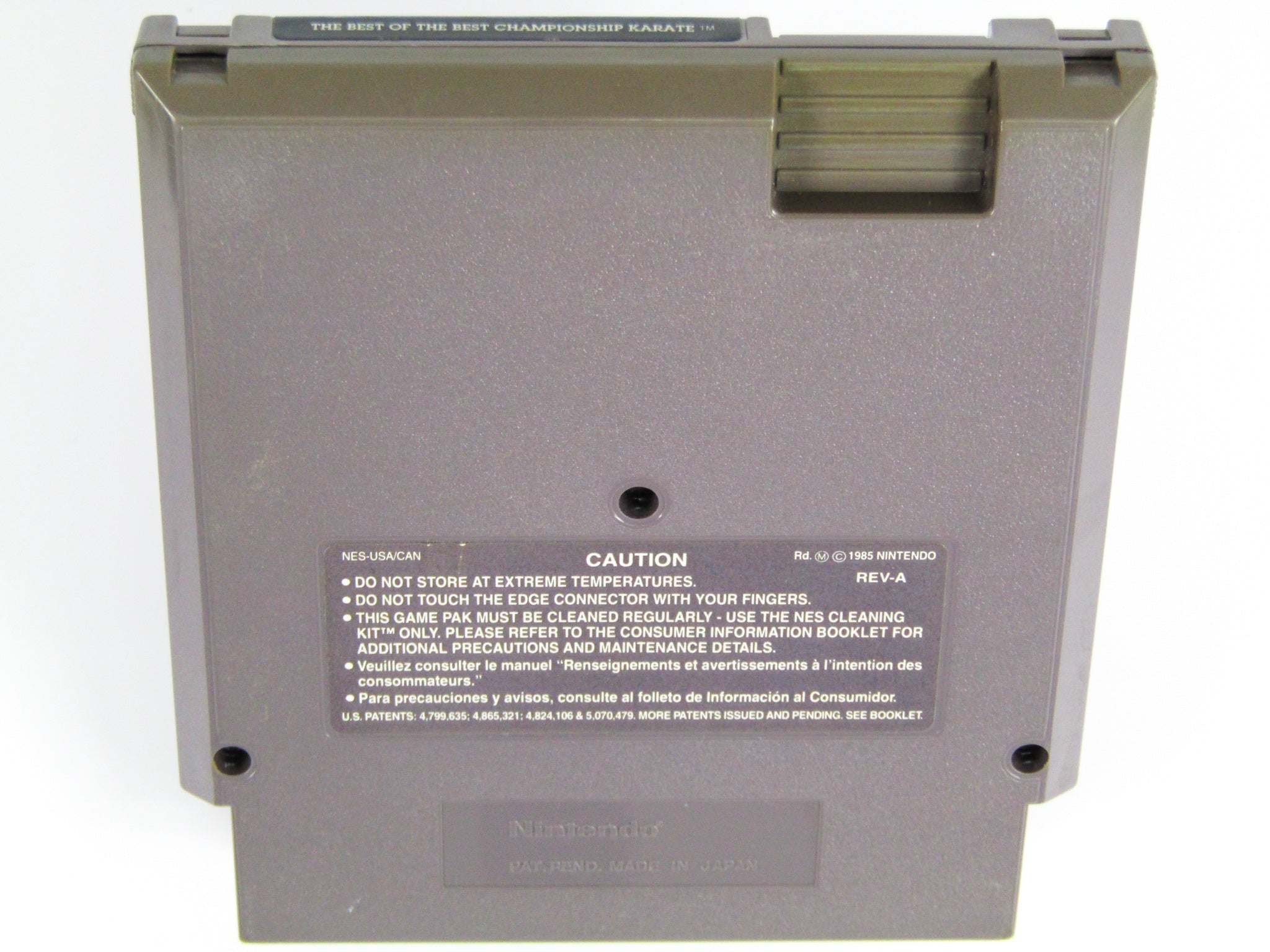 Best Of The Best Championship Karate (Nintendo / NES) - RetroMTL