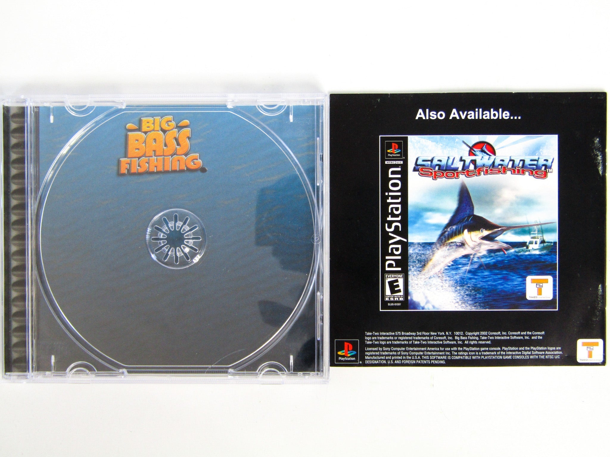 Big Bass Fishing (Playstation / PS1) - RetroMTL