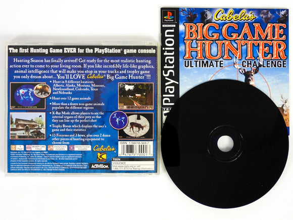 Big Game Hunter Ultimate Challenge (Playstation / PS1) - RetroMTL