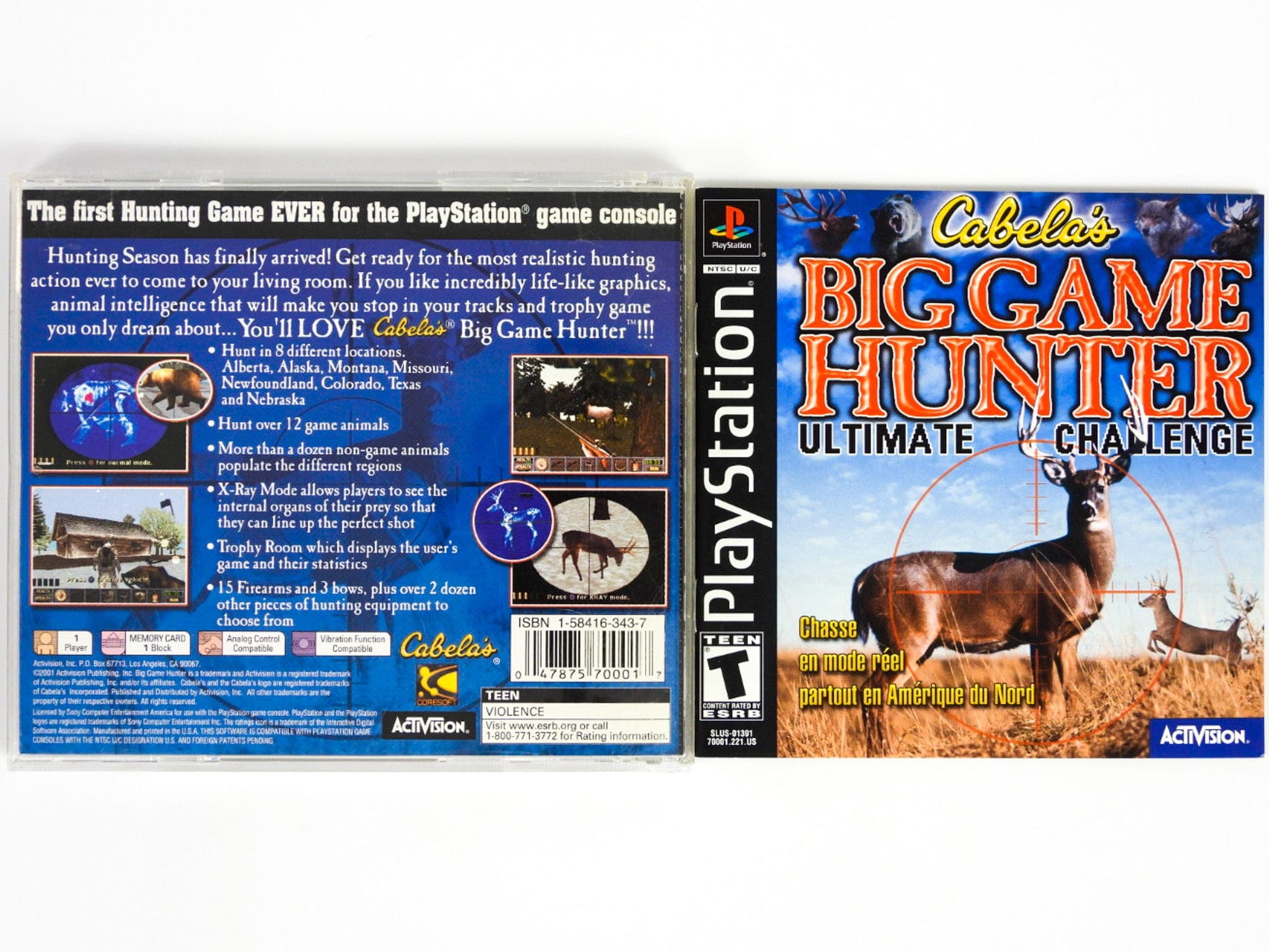 Big Game Hunter Ultimate Challenge (Playstation / PS1) - RetroMTL