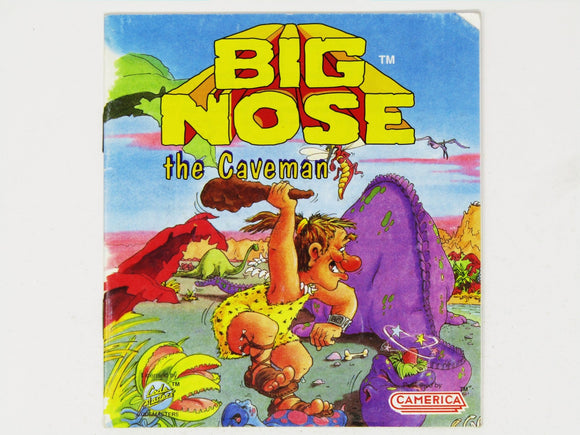 Big Nose The Caveman [Manual] (Nintendo / NES) - RetroMTL