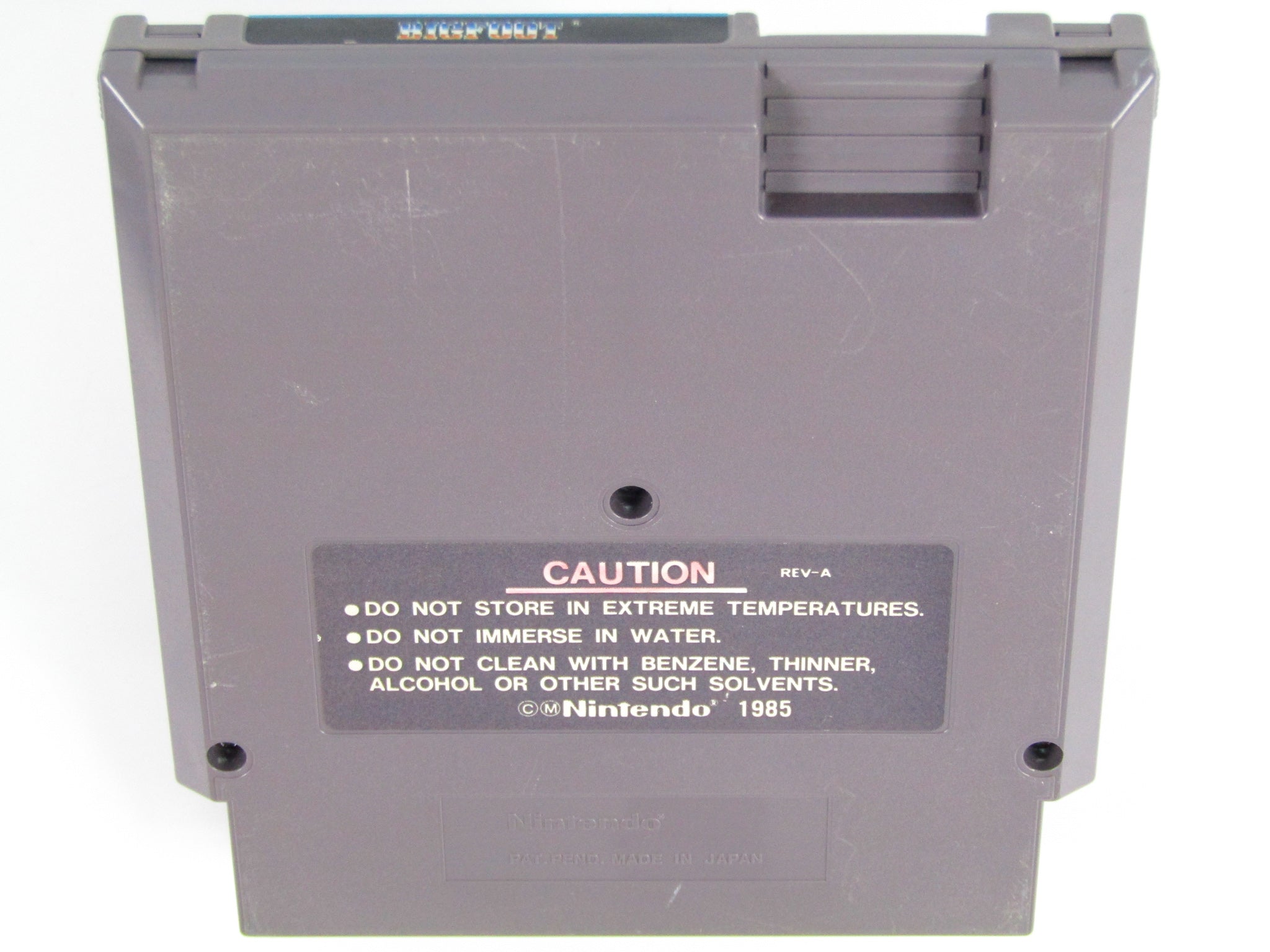 Bigfoot (Nintendo / NES) - RetroMTL