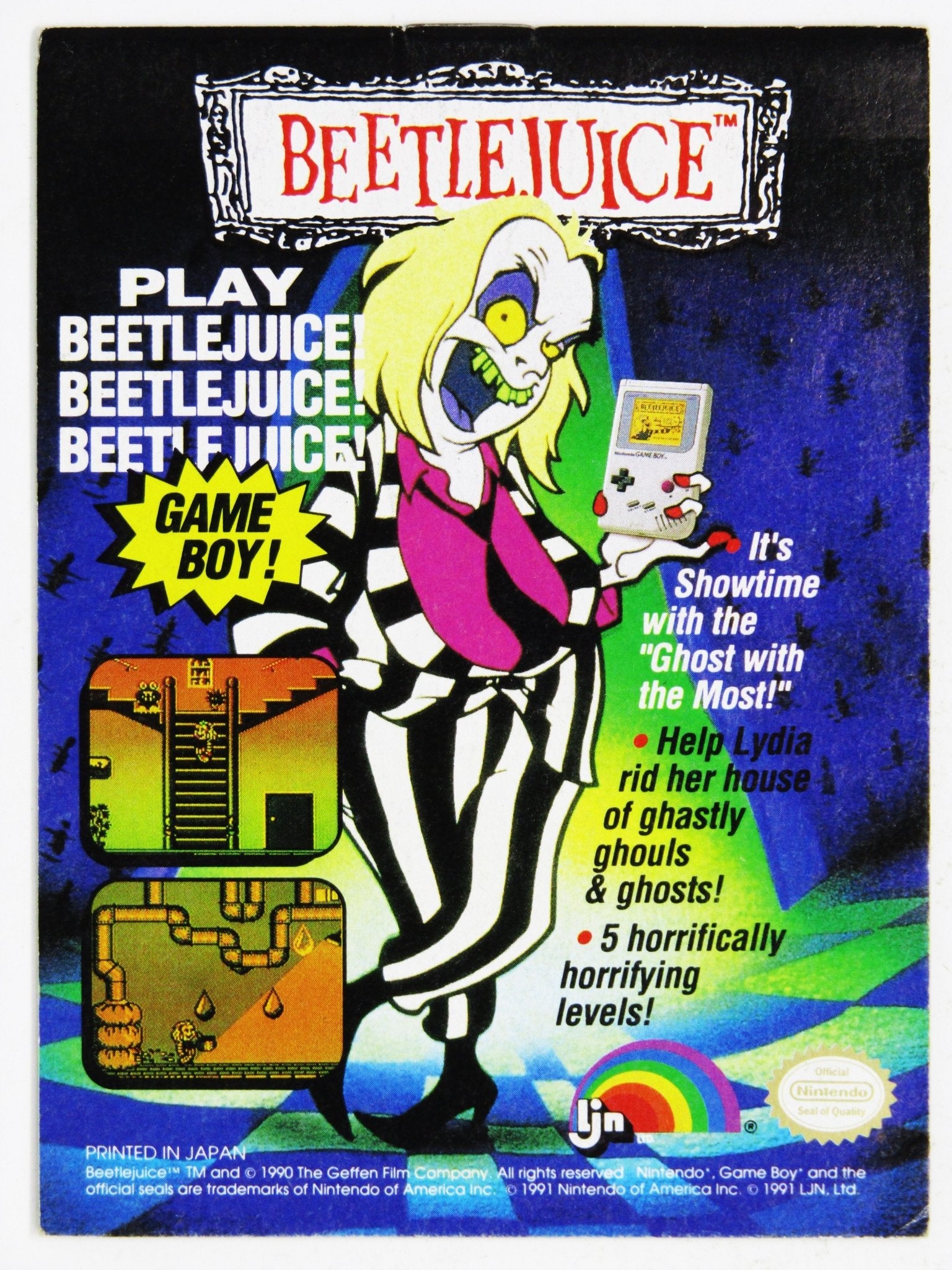 Bill And Ted's Excellent Video Game [Manual] (Game Boy) - RetroMTL