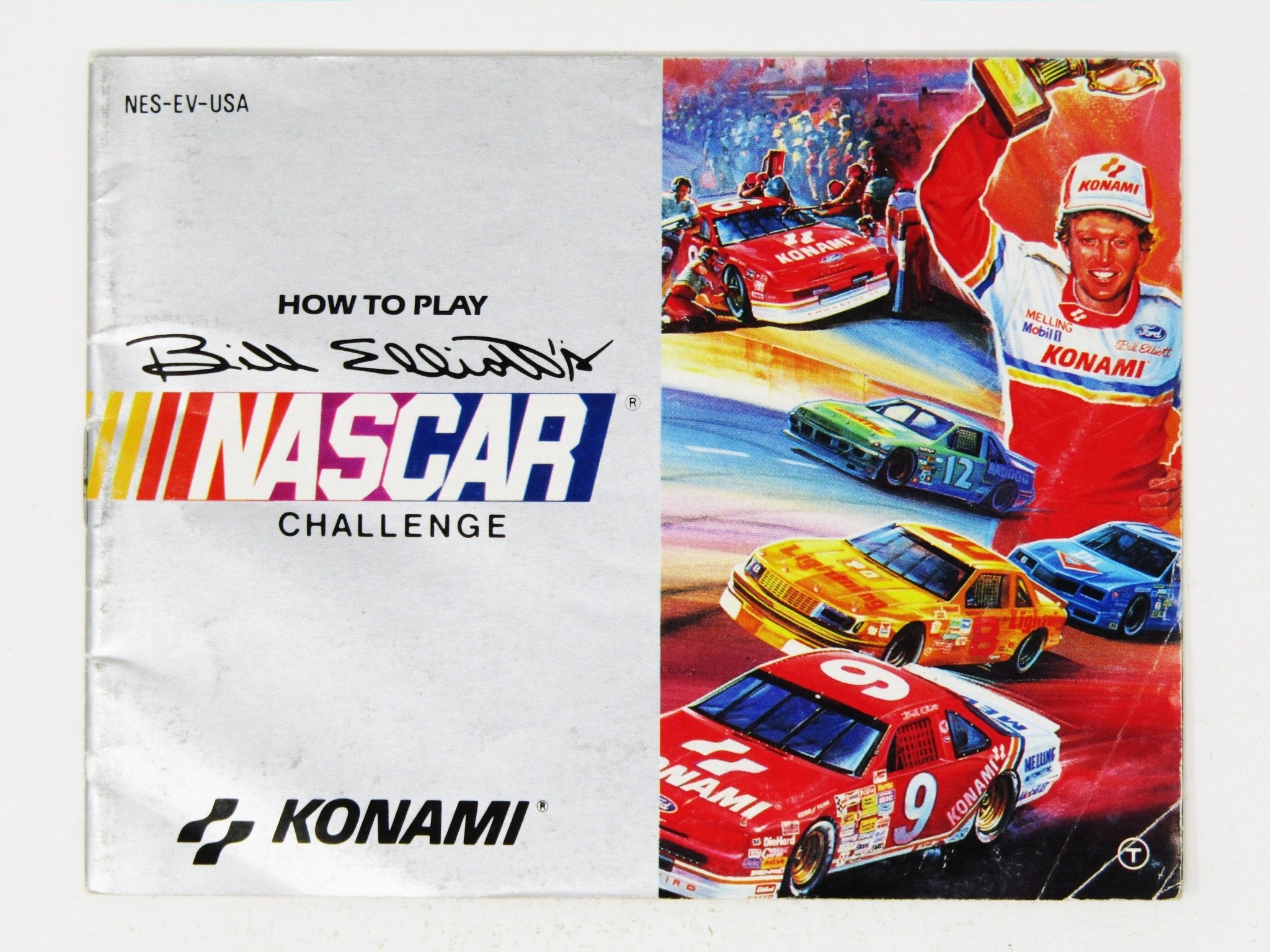 Bill Elliott's NASCAR Challenge [Manual] (Nintendo / NES) - RetroMTL