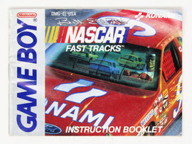 Bill Elliott's NASCAR Fast Tracks [Manual] (Nintendo Game Boy)