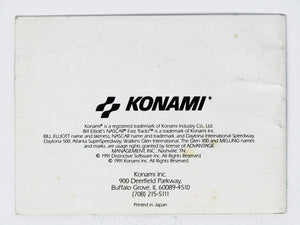 Bill Elliott's NASCAR Fast Tracks [Manual] (Game Boy) - RetroMTL