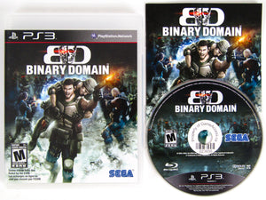Binary Domain (Playstation 3 / PS3) - RetroMTL