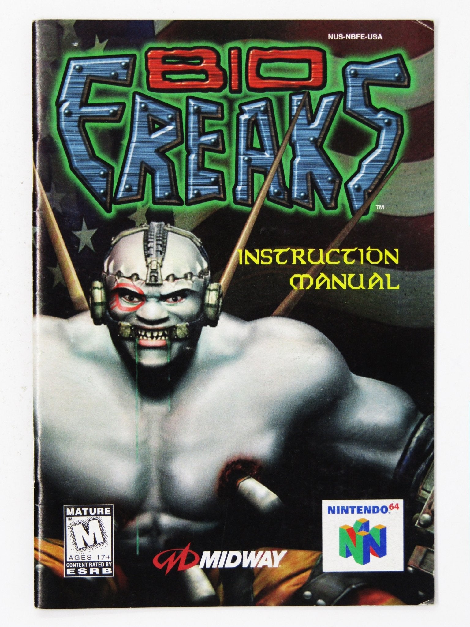 Bio Freaks [Manual] (Nintendo 64 / N64) - RetroMTL