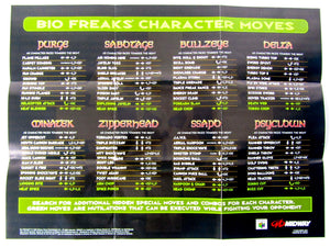 Biofreaks [Poster] (Nintendo 64 / N64) - RetroMTL