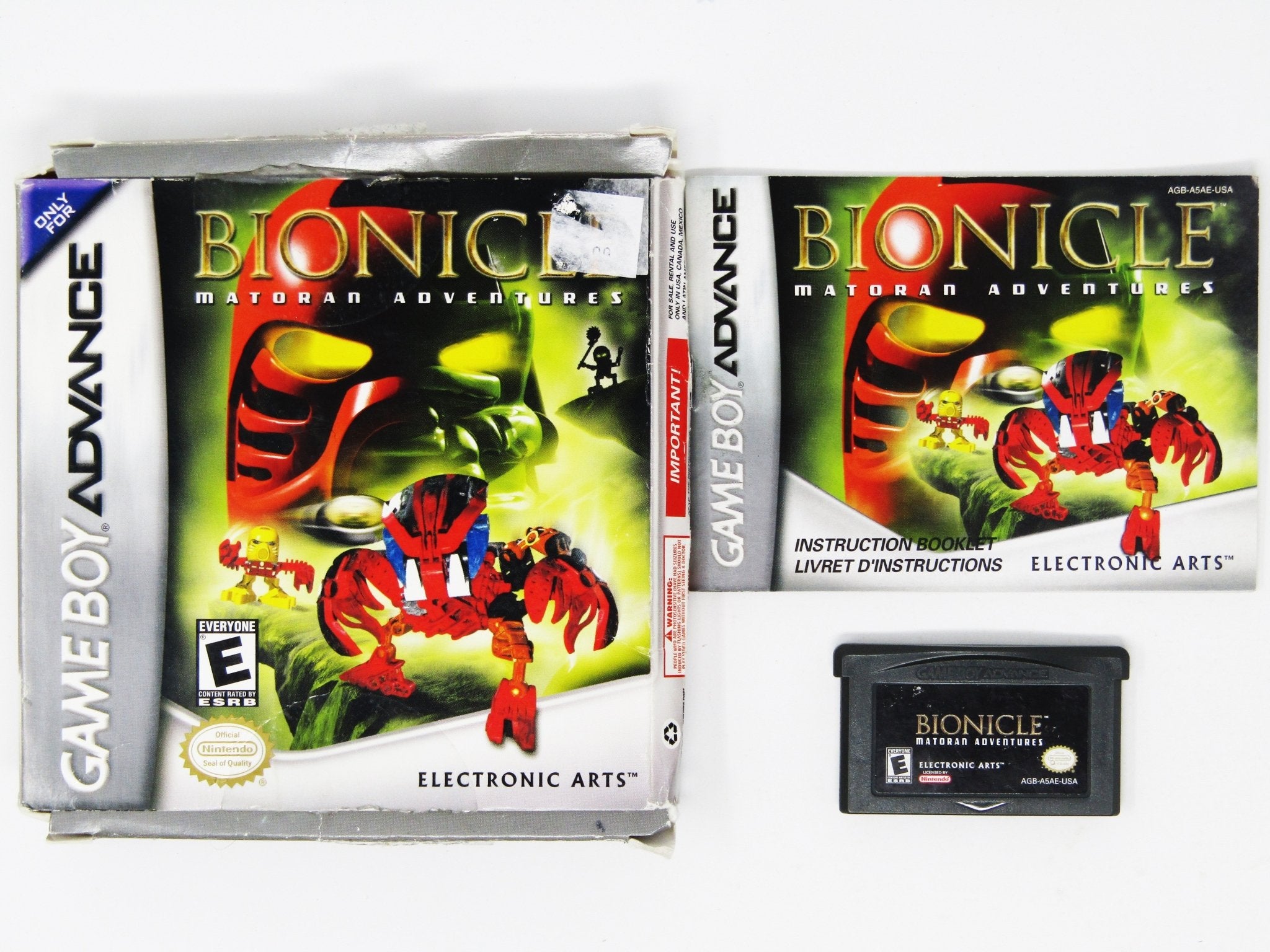 Bionicle Matoran Adventures (Game Boy Advance / GBA) – RetroMTL