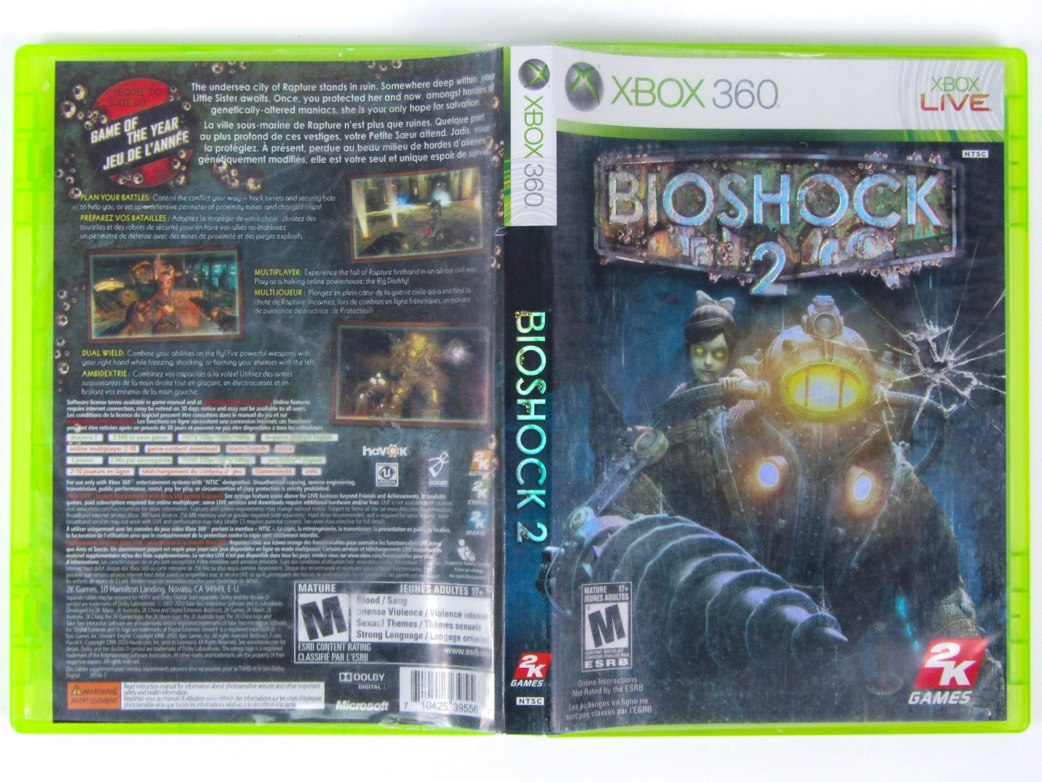 BioShock 2 (Xbox 360) - RetroMTL