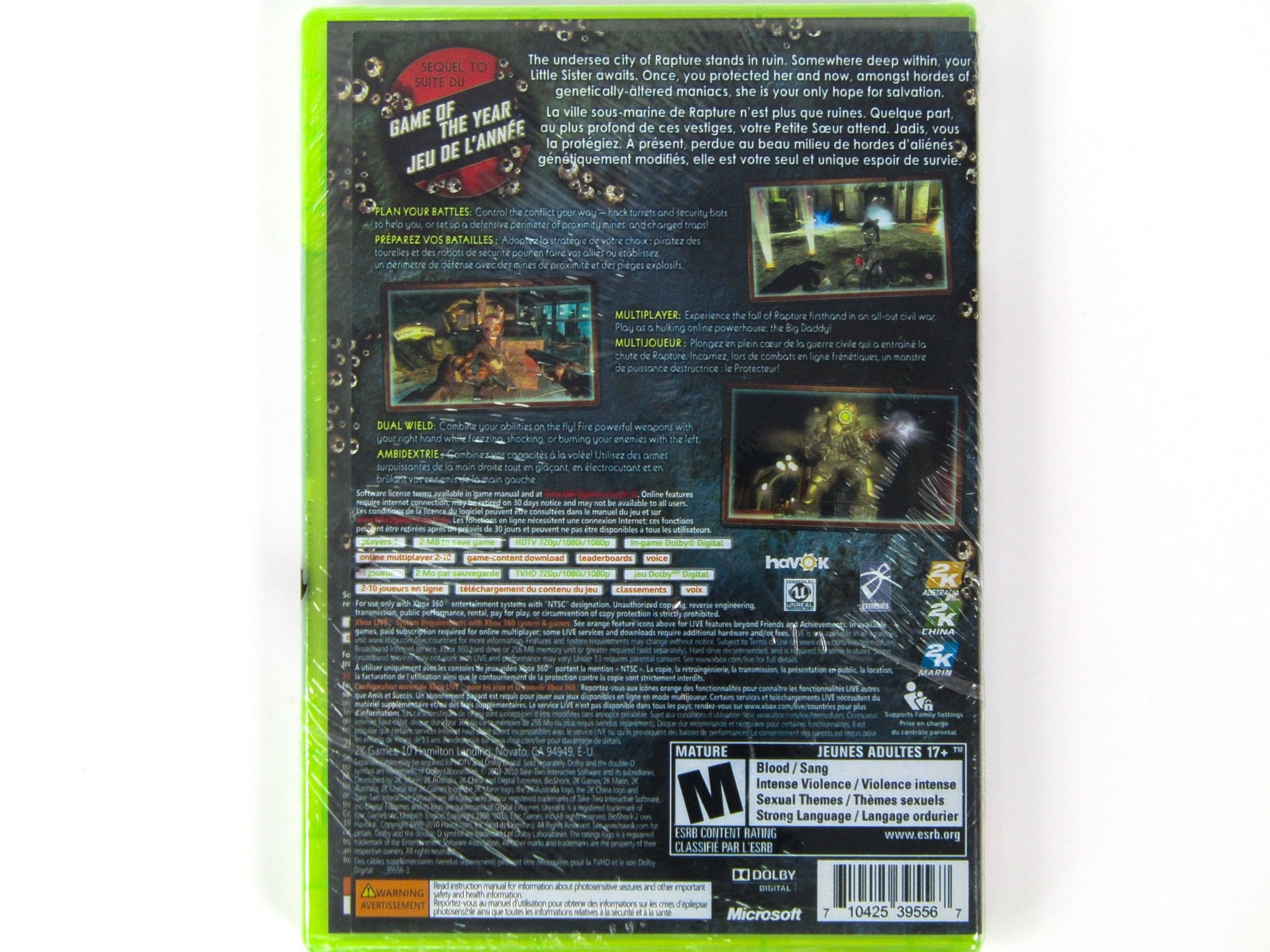 BioShock 2 (Xbox 360) – Retro MTL