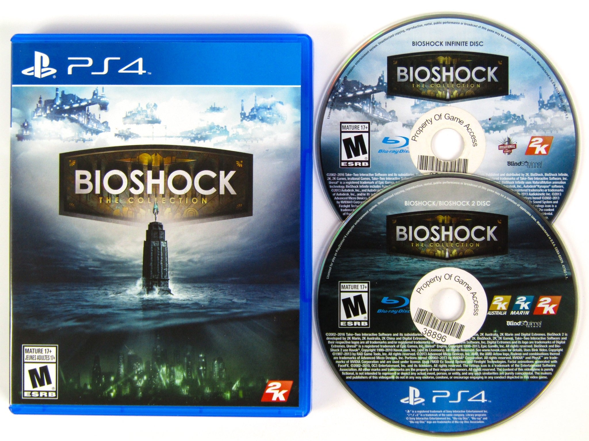 Bioshock The Collection/PLAYSTATION 4/PS4 / Pal / Fr