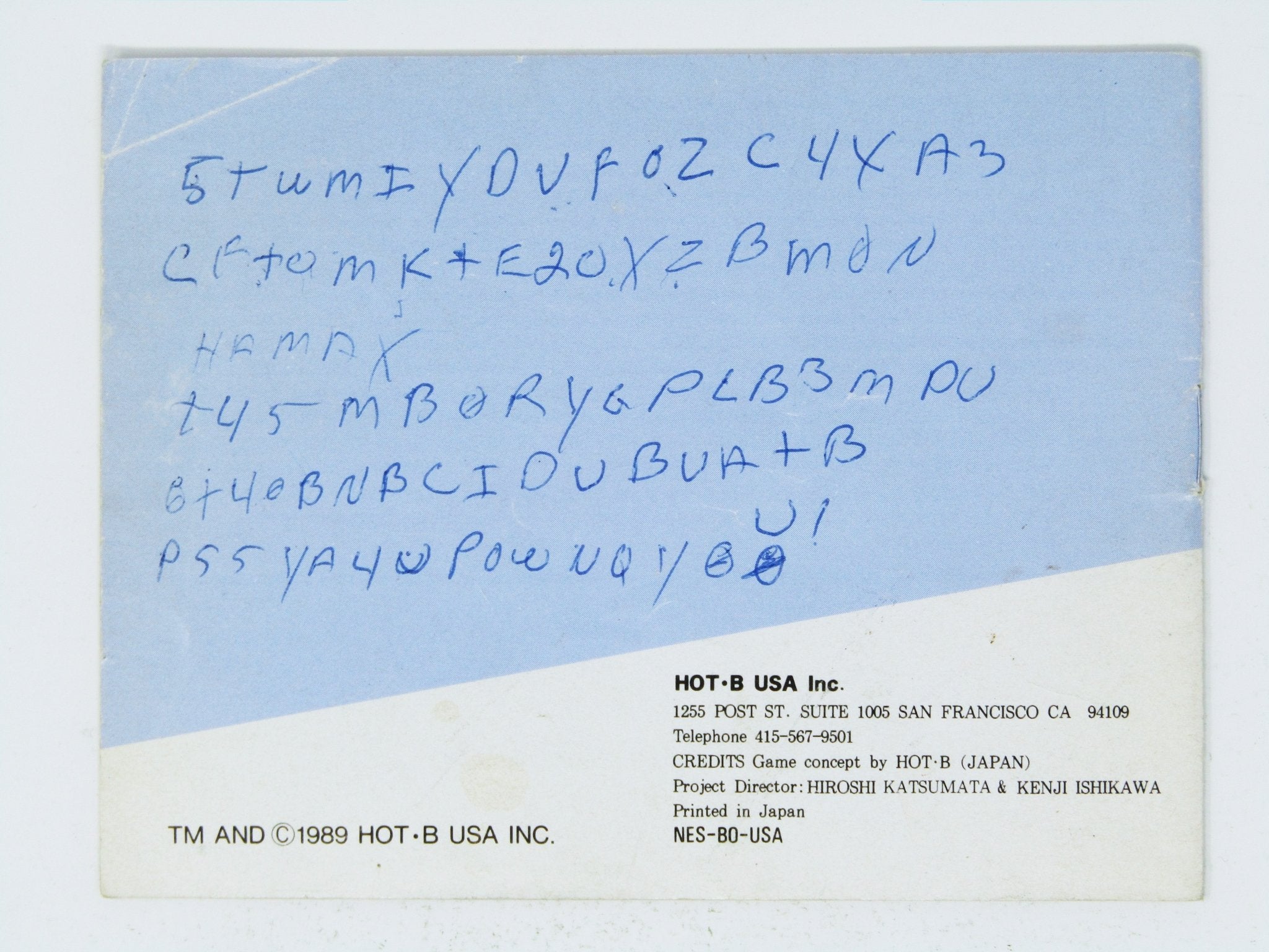 Black Bass [Manual] (Nintendo / NES) - RetroMTL