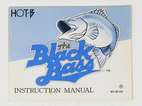Black Bass [Manual] (Nintendo / NES) - RetroMTL