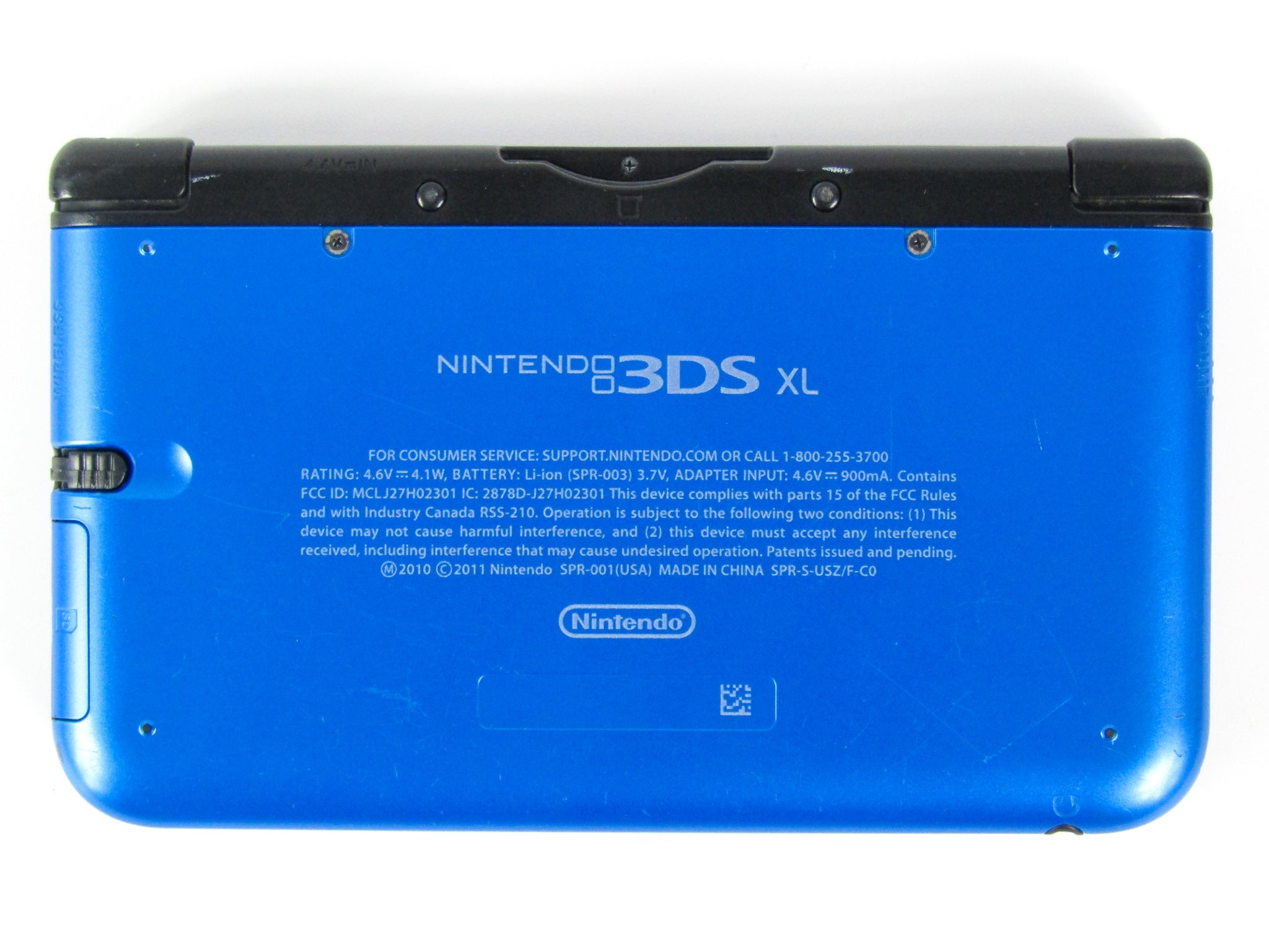 Black & Blue Nintendo 3DS XL System [SPR-001] (Nintendo 3DS) - RetroMTL