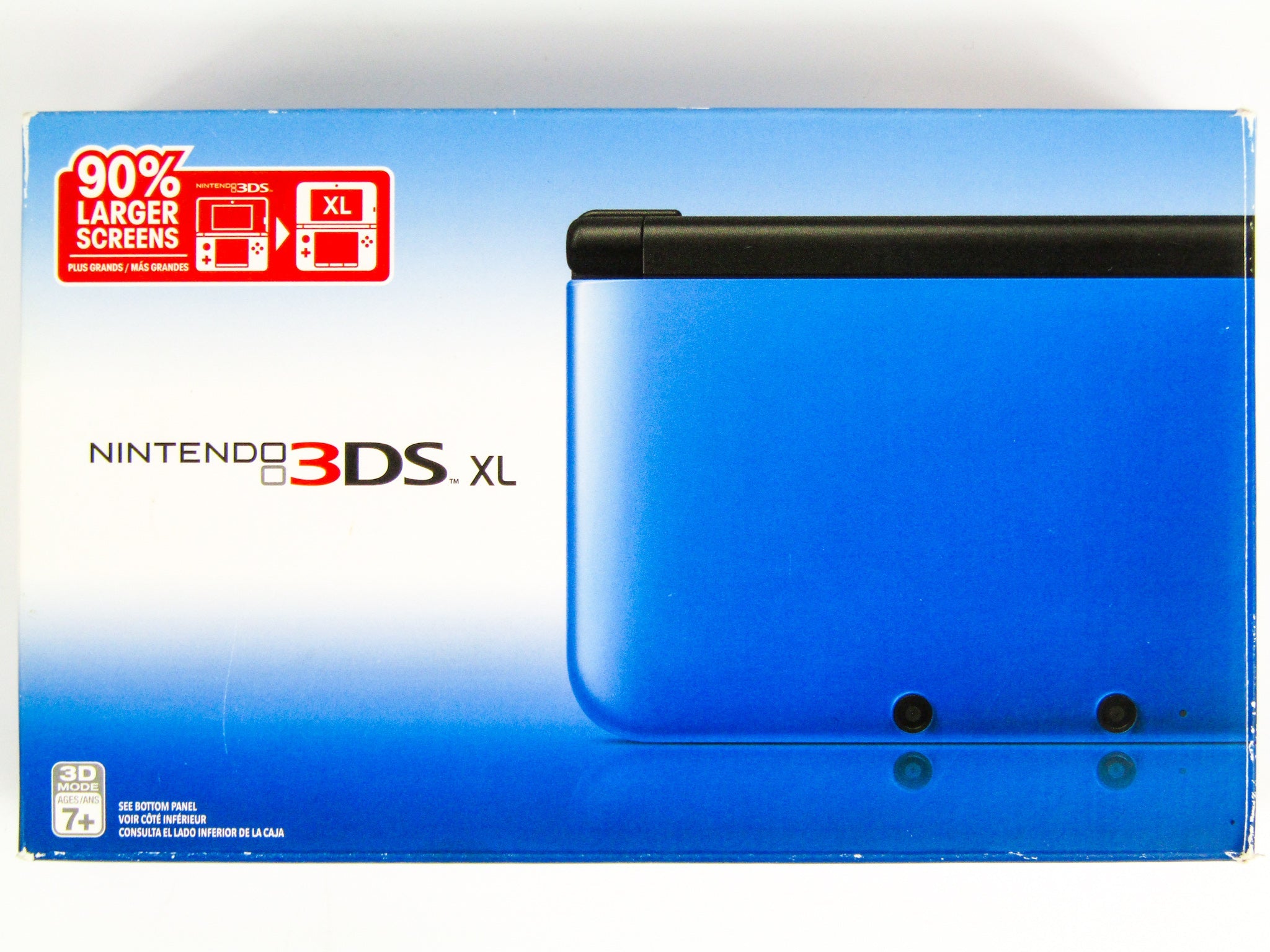Black & Blue Nintendo 3DS XL System [SPR-001] (Nintendo 3DS) - RetroMTL