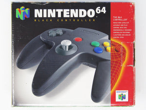 Black Controller (Nintendo 64 / N64) - RetroMTL