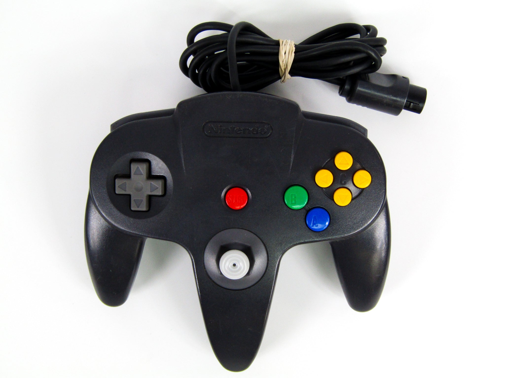 Black Controller (Nintendo 64 / N64) - RetroMTL