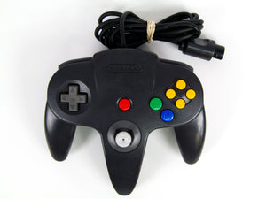 Black Controller (Nintendo 64 / N64) - RetroMTL