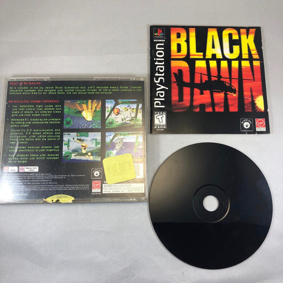 Black Dawn (Playstation / PS1) - RetroMTL