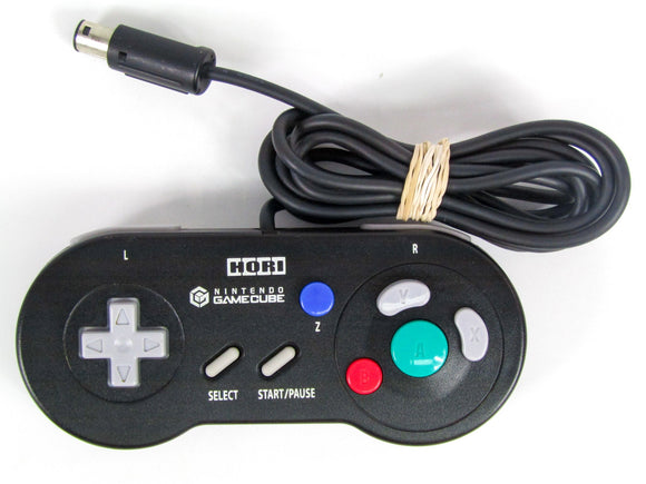 Black Game Boy Player Controller [HORI] (Nintendo Gamecube) - RetroMTL