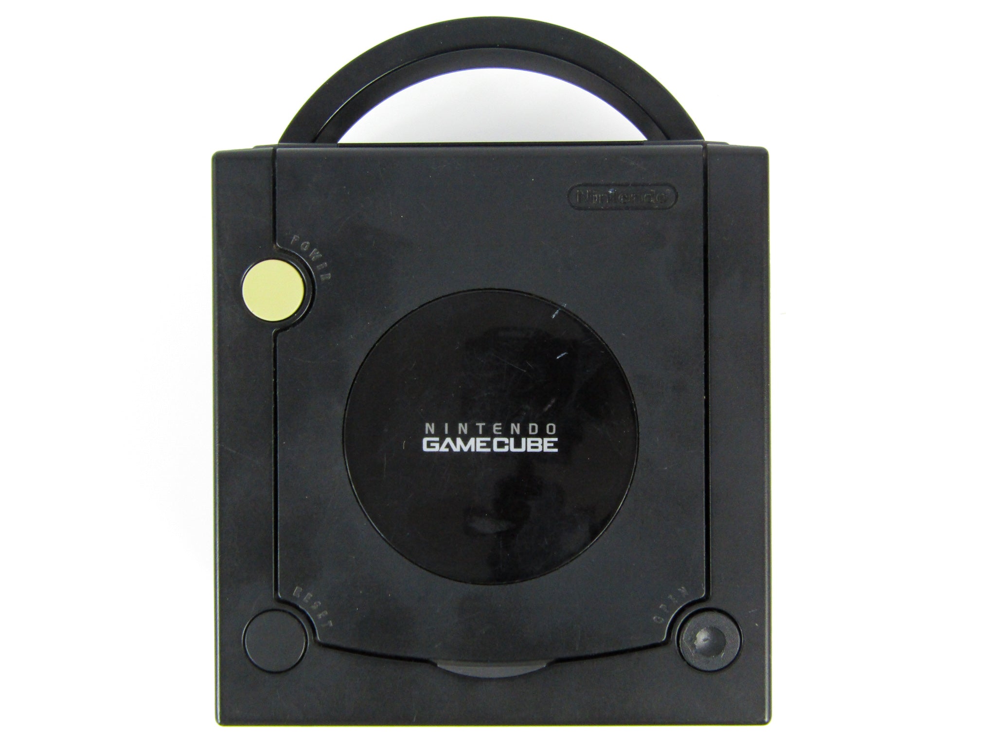 Black Gamecube System + 1 Indigo Official Controller [DOL-001] (Nintendo Gamecube) - RetroMTL