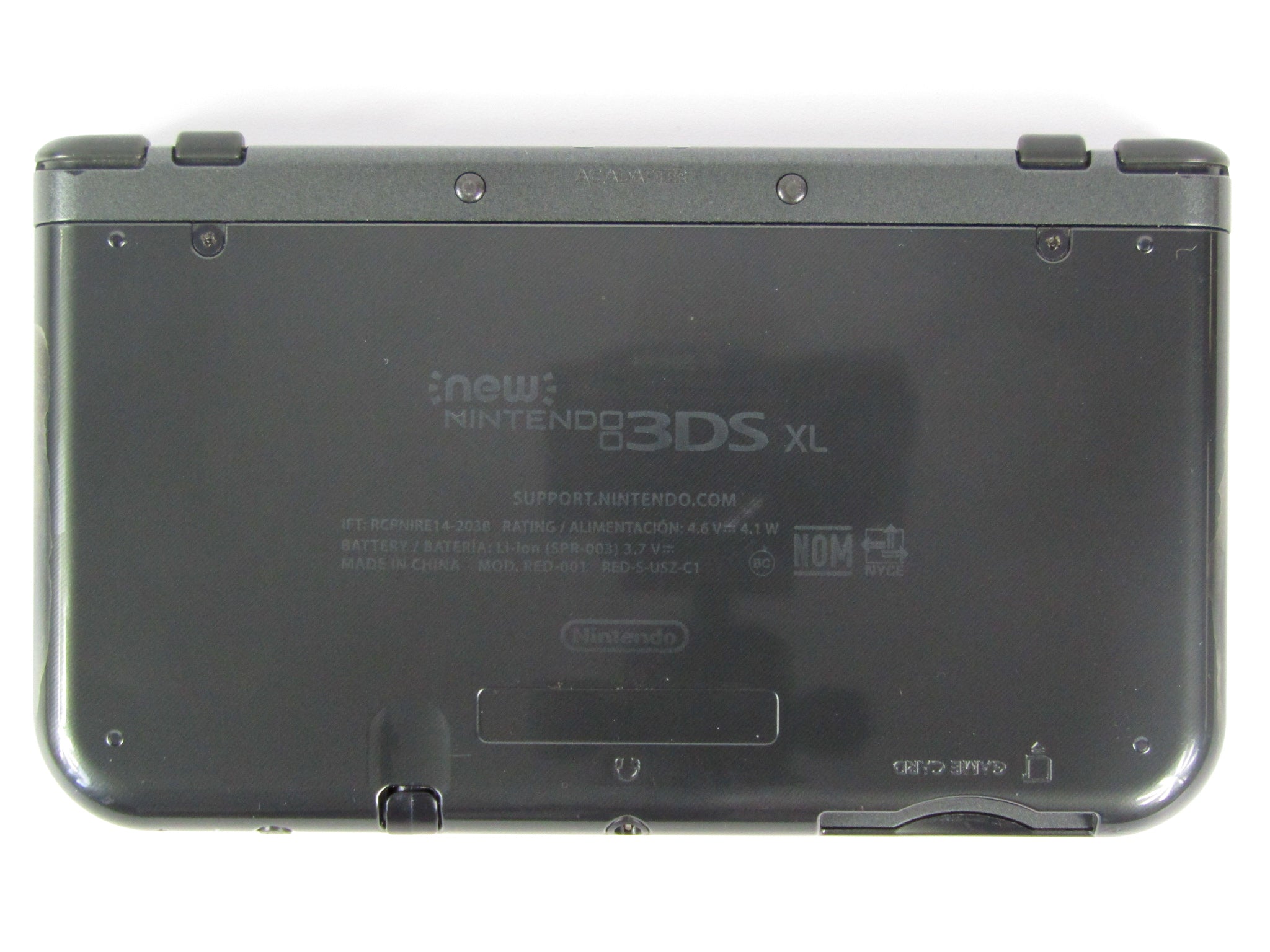 Black New Nintendo 3DS XL System [RED-001] (Nintendo 3DS) - RetroMTL