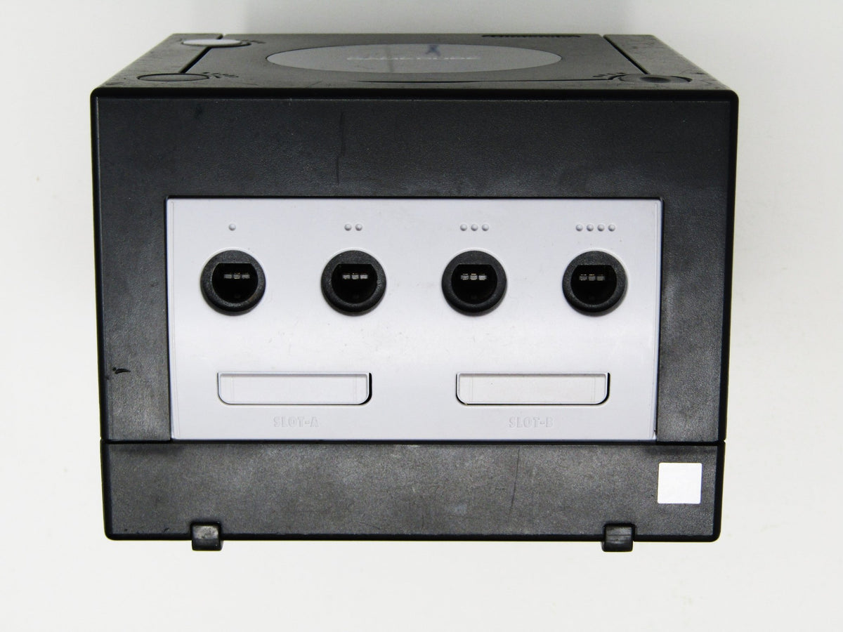 Nintendo GameCube System [DOL-101] Black with 1 Unofficial Controller ...