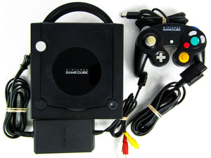 Black Nintendo Gamecube System [DOL-001] (Nintendo Gamecube) - RetroMTL