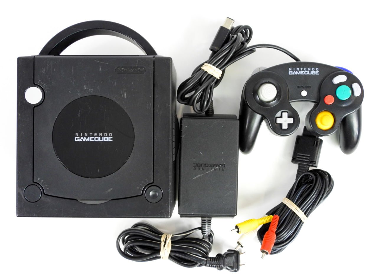 Black Nintendo Gamecube System [DOL-001] (Nintendo Gamecube) - RetroMTL