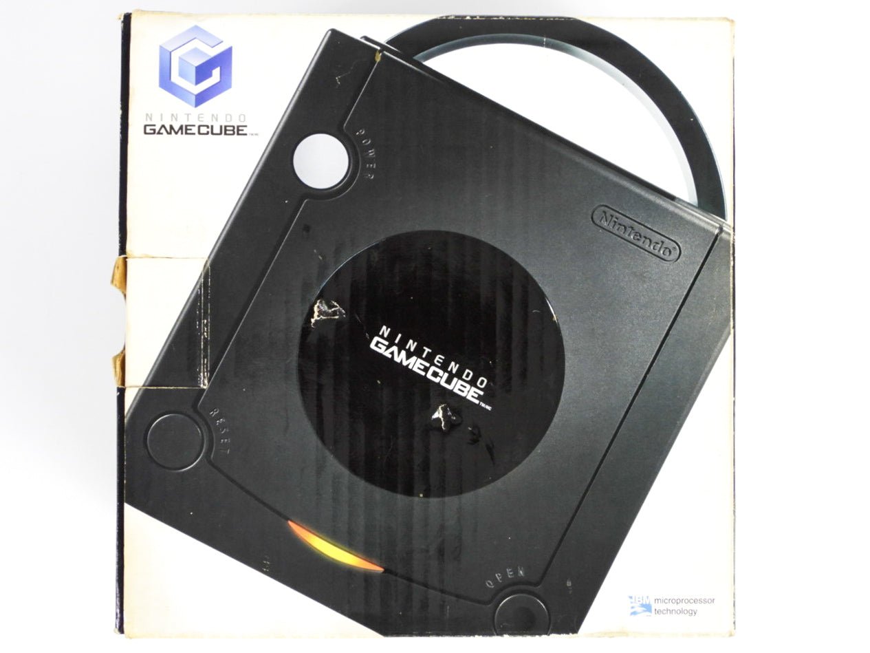 Black Nintendo Gamecube System [DOL-001] (Nintendo Gamecube) - RetroMTL