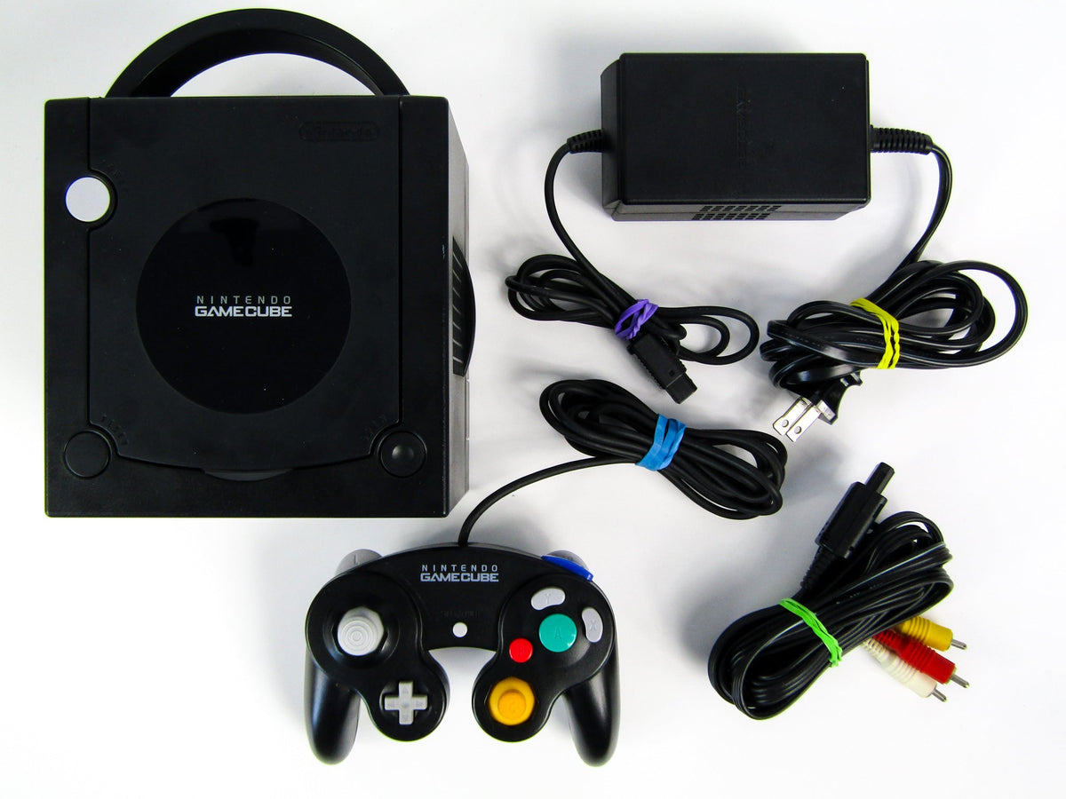 Black Nintendo Gamecube System [DOL-101] (Nintendo Gamecube) – RetroMTL