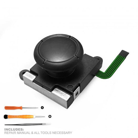 Black NSW Analog Stick Replacement Kit [TTX] (Nintendo Switch) - RetroMTL