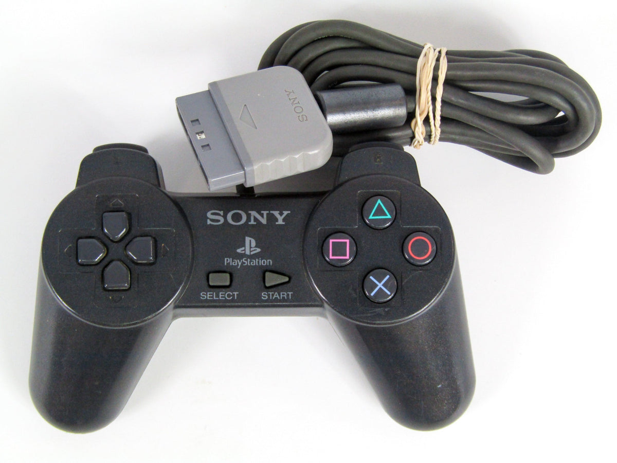 Black Original Controller (PlayStation / PS1) – Retro MTL