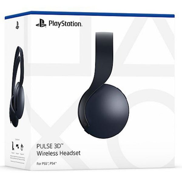 Black Playstation 5 PULSE 3D Wireless Headset (Playstation 5 / PS5) - RetroMTL