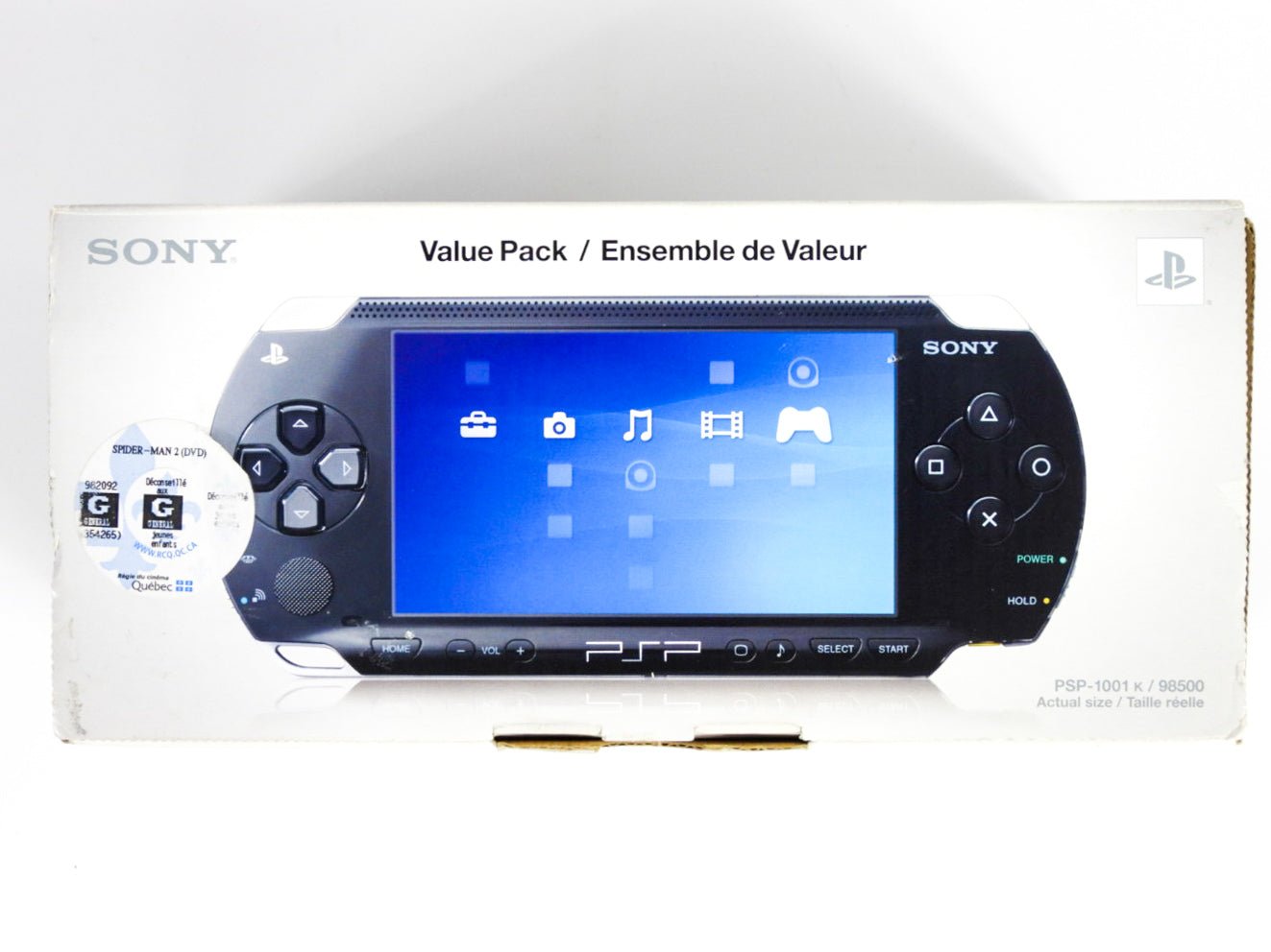 Black PSP System [PSP-1001] (Playstation Portable / PSP) - RetroMTL