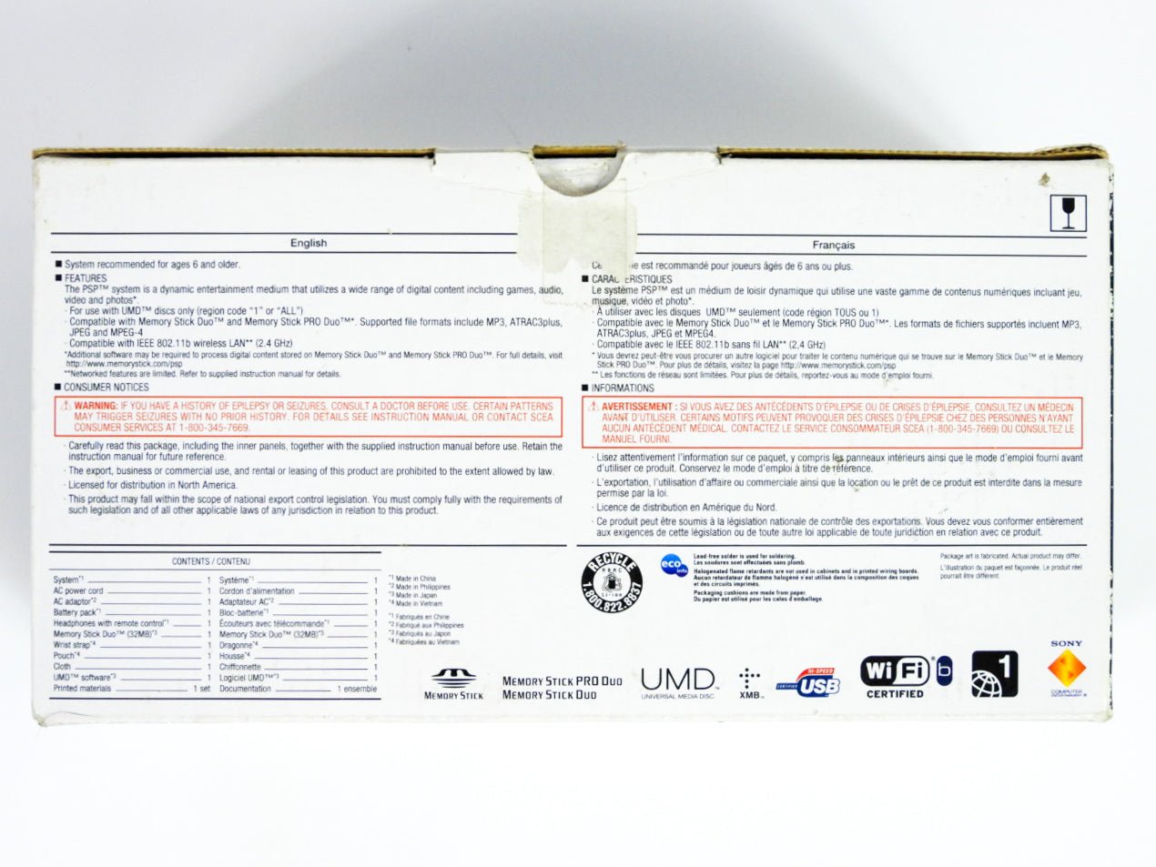 Black PSP System [PSP-1001] (Playstation Portable / PSP) - RetroMTL