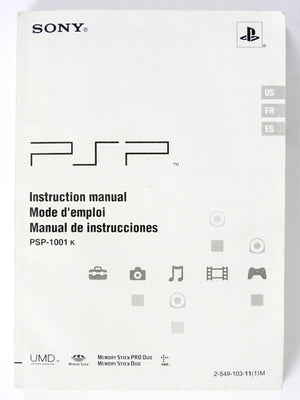 Black PSP System [PSP-1001] (Playstation Portable / PSP) - RetroMTL